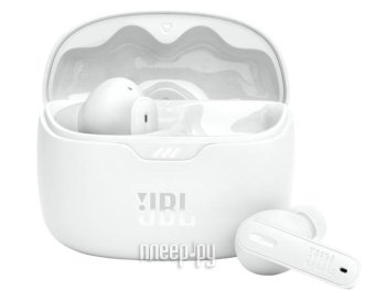 Наушники с микрофоном JBL Tune Beam White JBLTBEAMWHTAM