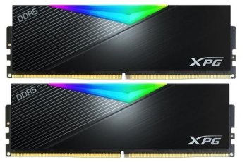 Оперативная память ADATA DIMM 64GB DDR5 6000 (2*32Gb) RGB AX5U6000C3032G-DCLARBK