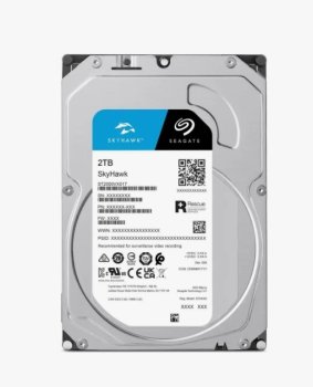 Жесткий диск Seagate SATA-III 2 Тб ST2000VX017 Skyhawk (5400rpm) 256Mb 3.5"