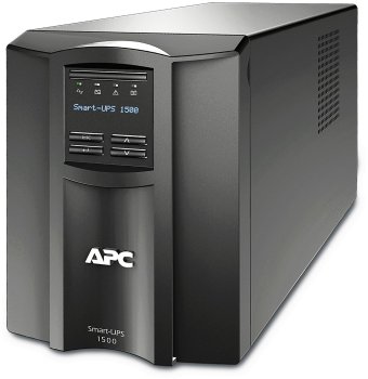Источник бесперебойного питания APC Smart-SMT1500IC 1000Вт 1500ВА черный