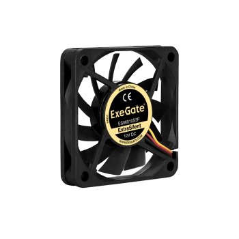 Вентилятор 5В DC ExeGate EX05010S2P-5 (50x50x10 мм, Sleeve bearing (подшипник скольжения), 2pin, 5500RPM, 27dBA)