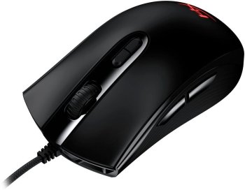 Мышь HyperX Pulsefire Core черный оптическая (6200dpi) USB (6but)