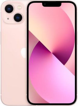 Смартфон Apple A2634 iPhone 13 128Gb 4Gb розовый моноблок 3G 4G 2Sim 6.1" 1170x2532 iOS 16 12Mpix MLDW3CH/A