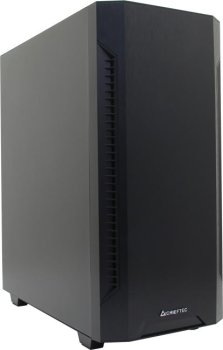 Корпус Miditower Chieftec Elox AS-01B-OP ATX без БП
