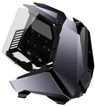 Корпус JONSBO MOD5 Gray без БП, боковая панель из закаленного стекла, mini-ITX, micro-ATX, ATX, серый