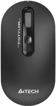 Мышь беспроводная A4Tech Fstyler FG20S серый оптическая (2000dpi) silent USB для ноутбука (3but)