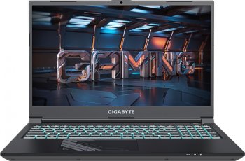 Ноутбук Gigabyte G5 MF Core i5-12500H/16Gb/SSD512Gb/15.6";/RTX 4060 8Gb/IPS/FHD/144hz/Win11/black (KF-E3KZ313SH)