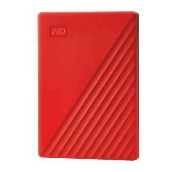 Внешний жесткий диск Portable HDD 5TB WD My Passport (Red), USB 3.2 Gen1, 107x75x19mm, 210g /12 мес./
