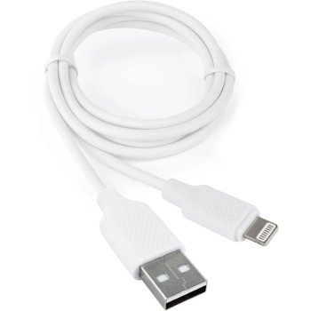 Кабель Cablexpert для Apple CCB-USB-AMAPO2-1MW, AM/Lightning, издание Classic 0.2, длина 1м, белый, блистер