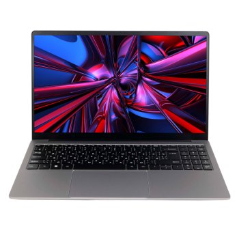 Ноутбук Hiper OFFICE HLP 15.6" IPS FHD Core i5 1235U/8Gb/256Gb SSD/VGA int/noOS silver