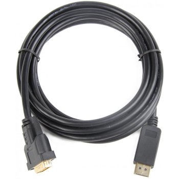 Кабель DisplayPort->DVI Cablexpert CC-DPM-DVIM-1M, 1м, 20M/25M, черный, экран, пакет