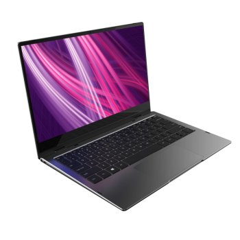 Ноутбук Hiper H1306O5165DM SLIM 360 13.3" i5 1235U/16384Mb/512SSDGb/Silver/DOS + 360, Metall Body, подстветка клав.