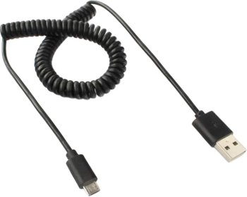Кабель USB 2.0 Pro Cablexpert CC-mUSB2C-AMBM-6, AM/microBM 5P, 1.8м, витой, черный, пакет