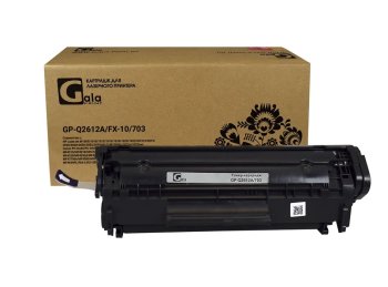 Картридж GalaPrint GP-Q2612A/FX-10/703 для HP LJ 1010/1012/3015/3020, Canon FAX L100/L120/MF4010/4120