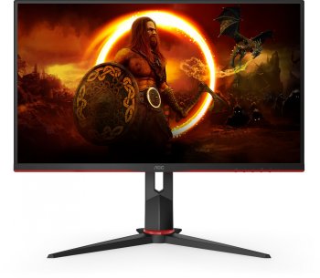 Монитор AOC 27" Q27G2U черный/красный VA LED 1ms 16:9 HDMI матовая HAS Piv 3000:1 250cd 178гр/178гр 2560x1440 DP 2K USB 4.43кг
