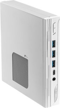 Barebone система MSI Pro DP10 13M-026BRU i3 1315U (1.2) Iris Xe noOS 2.5xGbitEth WiFi BT 120W белый (936-B0A612-026)