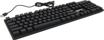 Клавиатура Defender Quest GK-596 <USB> 104КЛ, подсветка клавиш <45596>