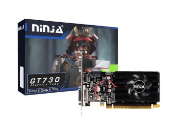 Видеокарта GT730 4GB 128-Bit DDR3 DVI HDMI CRT 1FAN RTL