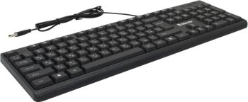 Клавиатура проводная Defender Daily HB-162 RU black (USB, 104+FN кл.) (45162)