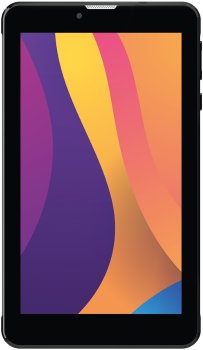 Планшетный компьютер Digma Optima 7258C 4G T310 (2.0) 4C RAM2Gb ROM32Gb 7" IPS 1024x600 3G 4G Android 12 черный 2Mpix 2Mpix BT GPS WiFi Touch microSD