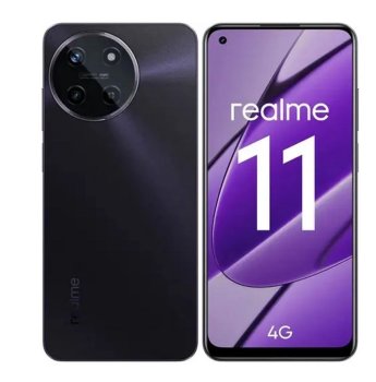 Смартфон Realme RMX3636 11 256Gb 8Gb черный моноблок 3G 4G 2Sim 6.43" 2400x1080 Android 13 108Mpix 802.11 a/b/g/n/ac/ax NFC GPS GSM900/1800 GSM1900 To