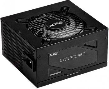 Блок питания ADATA XPG CYBERCORE II 1300W 80+ Platinum, полностью модульный (CYBERCOREII1300P-BKCEU)