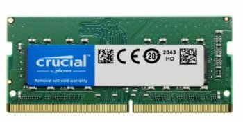 Оперативная память для ноутбуков 16GB 3200MHz Crucial CT16G4SFS832AT Tray PC4-25600 CL22 SO-DIMM 260-pin 1.2В single rank Tray