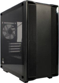 Корпус компьютерный DeepCool CC360 ARGB (R-CC360-BKAPM3-G-1) (mATX, без БП, 2xUSB, с окном)