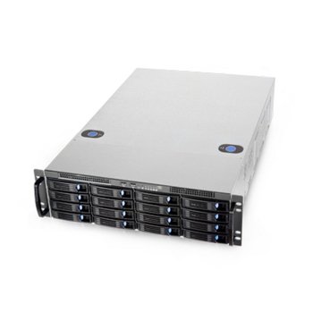 Корпус для монтажа в стойку Chenbro RM31616H09*14323 3U,16 HDD BAYS,12G MINI SAS HD EXPANDER PCB,USB3.0,W/RAIL+3.5"; TRAY+PSU BACKET(FOR R2IS7871A-CD)