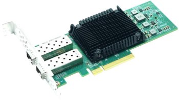 LR-LINK <LRES1021PF-2SFP28> Dual-port 25G SFP Ethernet Network Adapter PCI-Ex8 (2SFP28 25Gbps)