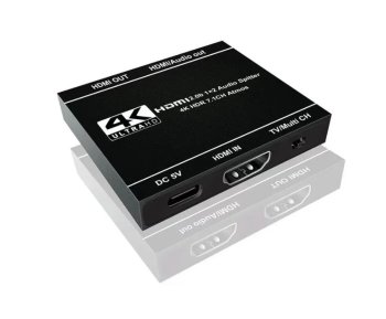 Разветвитель видеосигнала Orient <HSP0102AMH-2.0> HDMI Splitter (1in -> 2out, 2.0)