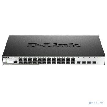Коммутатор D-Link DGS-1210-28XS/ME/B2A (L2) 4x10Гбит/с 24SFP управляемый