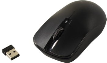 Мышь беспроводная Genius Wireless Mouse NX-7000X <Black> (RTL) USB 3btn+Roll (31030033400)