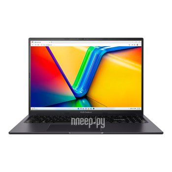 Ноутбук Asus VivoBook 16X M3604YA-MB106 [90NB11A1-M00440] Indie Black 16" {WUXGA Ryzen 7 7730U/16384Mb/512PCISSDGb/AMD Radeon/DOS}