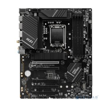 Материнская плата MSI PRO B760-P WIFI DDR4 (RTL) LGA1700 <B760> 5xPCI-E HDMI+DP 2.5GbLAN+WiFi+BT SATA ATX 4DDR4