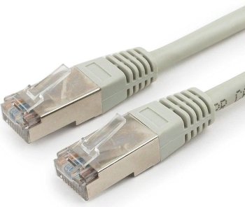 Кабель UTP PP6U-0.25M 10000G UTP 4 пары cat6 CCA molded 0.25м серый RJ-45 (m)-RJ-45 (m)