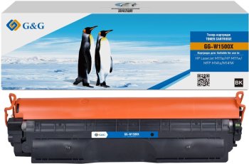 Картридж G&G GG-W1500X W1500X черный (2000стр.) для HP LaserJet M111a/M111w/MFP M141a/M141W