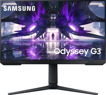 Монитор 24" Samsung Odyssey G3 S24AG320NI <Black> с поворотом экрана (VA, 165Hz, LCD, 1920x1080, HDMI, DP)
