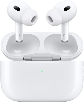 Наушники с микрофоном внутриканальные Apple AirPods Pro 2 2023 USB-C A3047/A3048/A2968 белый беспроводные bluetooth в ушной раковине (MTJV3AM/A)