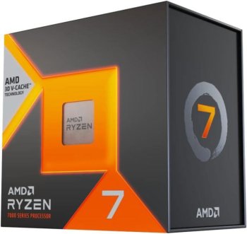 Процессор 100-100000910WOF AMD RYZEN 7 7800X3D BOX (Raphael, 5nm, C8/T16, Base 4,2GHz, Turbo 5,0GHz, RDNA 2 Graphics, L3 96Mb, TD