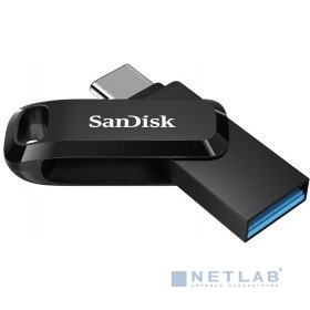 Накопитель USB SanDisk 64GB Ultra Dual Drive Go, USB 3.1 - USB Type-C Black[SDDDC3-064G-G46]