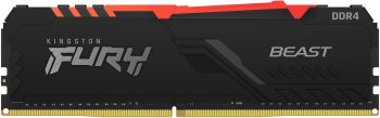 Оперативная память Kingston Fury Beast <KF432C16BB12A/16> DDR4 DIMM 16Gb <PC4-25600> CL16