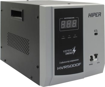 Стабилизатор напряжения HIPER <HVR5000F> (вх.140-260V, вых.220V±8%, 5000VA)