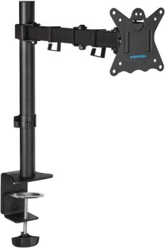 Кронштейн для мониторов Kromax CASPER-507 черный 10"-34" макс.10кг настольный поворот и наклон