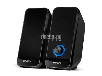Колонки SVEN 320 Black (2x3W, питание от USB)