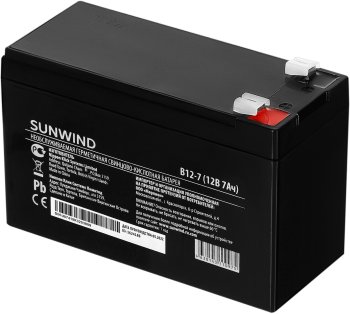 Аккумулятор для ИБП SunWind B12-7 12В 7Ач