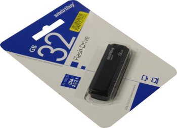 Накопитель USB SmartBuy Clue <SB32GBCLU-K3> USB3.0 Flash Drive 32Gb (RTL)