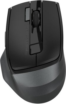 Мышь беспроводная A4Tech Fstyler FB45CS Air серый оптическая (2000dpi) silent BT/Radio USB (7but)