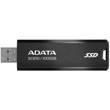 Внешний твердотельный накопитель (SSD) USB 3.2 2TB BLACK SC610-2000G-CBK/RD ADATA