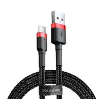 Кабель Baseus USB-Lightning PD 20W 2m Red CATKLF-C09 Тканевая оплетка